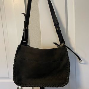 HOBO black soft leather crossbody bag